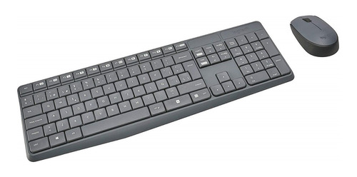 Teclado + Mouse Inalámbrico Logitech Mk235 920-007901 Usb