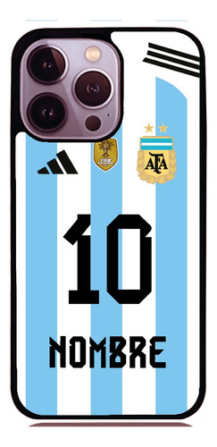 Funda Argentina Campeon Del Mundo LG Personalizada