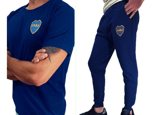 Conjunto Remera Y Pantalon Boca Juniors