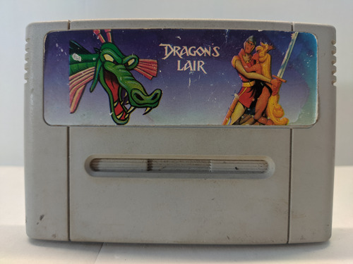Jogo Dragon's Lair Snes Super Nintendo