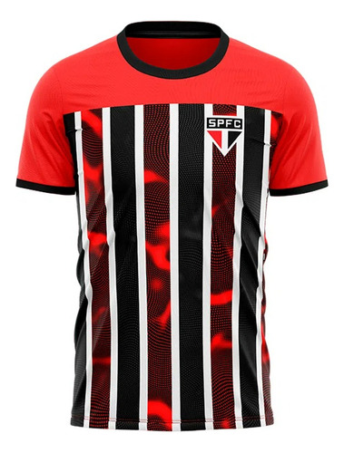 Camisa São Paulo Braziline Plotline Original Futebol E Lazer