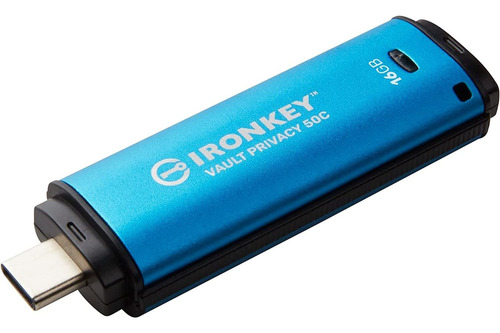 Memoria Usb-c Kingston Ironkey Vault Privacy 50c 16gb Aes256