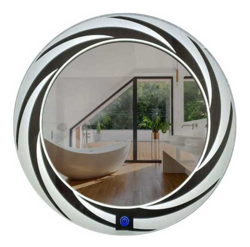 Espejo Luz Led Touch Para Baño Circulo 60×60 Cm Colorlux