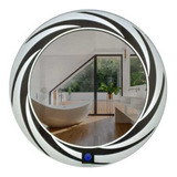 Espejo Luz Led Touch Para Baño Circulo 60×60 Cm Colorlux