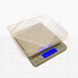 Pesa Balanza Digital - 2 Kg - Precisión 0.1 Gramo - Ac. Inox
