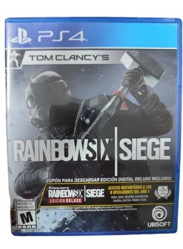 Juego Para Playstation4(ps4): Rainbow Six Siege Deluxe Ed.