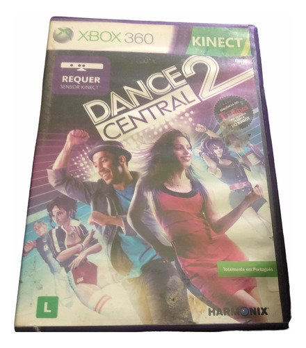 Jogo Xbox 360 Kinect Dance Central 2-  Usado