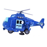 Helicoptero A Friccion Luz, Sonido Y Movimiento Duende Azul