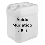 Acido Muriatico 19% Pileta Reductor De Ph 5 Litros