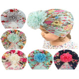 AychLG - Gorro De Turbante Para Beb, 5 Unidades, Flores De G