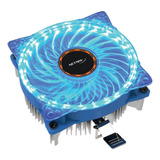 Netmak Cpu Cooler S1155 S1200 Am3+ Led Azul Nm-q70