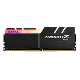 Memoria Ram Trident Z Rgb Gamer Color Negro 16gb 2 G.skill F4-3600c18d-16gtzr