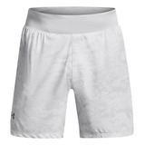 Short Running Ua Speedpocket 7'' Print Gris Hombre