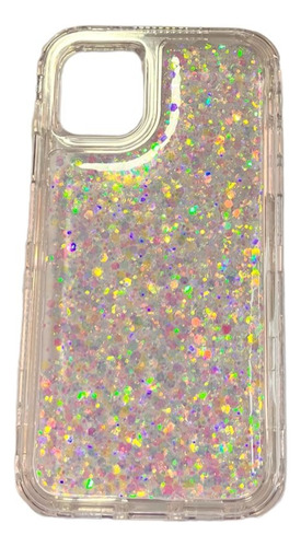 Carcasa Case Funda iPhone 11 Diseño Brillos Dama