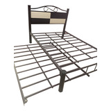 Cama Individual Tacto Piel Canguro Doble