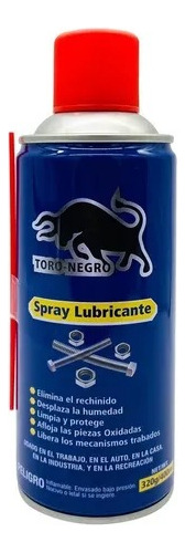 Lubricante Wd Toro-negro 40 En Spray Anticorrosivo 250ml