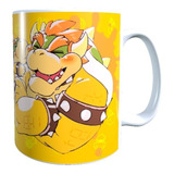 Taza Tazón Día Del Padre, Bowser, Super Mario, Mejor Papá