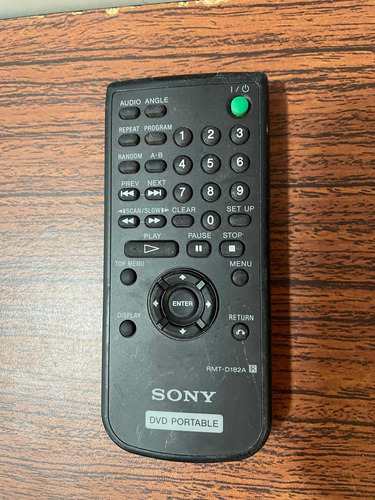 Control Remoto Para Dvd Sony