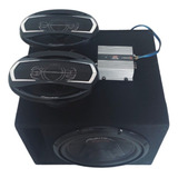 Woofer Pionner + Amplif. Monob.taramps + Cajon + 6x9 Pioneer