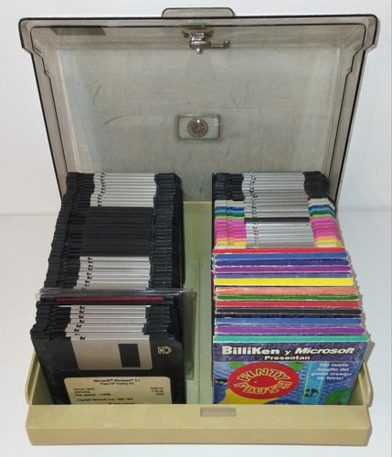 Caja Organizadora Porta Diskettes 3 12 Grande 22x20 Quilmes