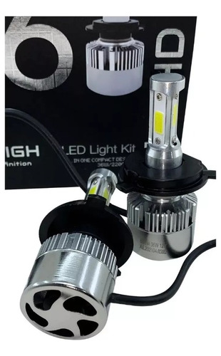 Kit Cree Led S6 Hd 44000 Lm H4 H1 H7 H11 9006 Psx24w Nuevo!!