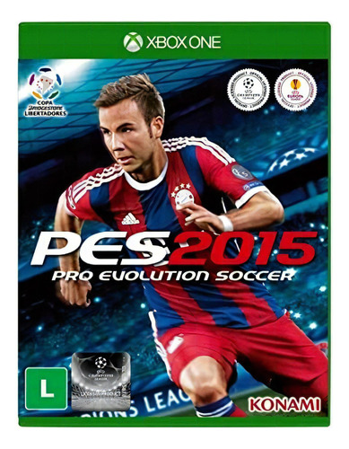 Jogo Fisico Pro Evolution Soccer Pes 2015 Para Xbox One
