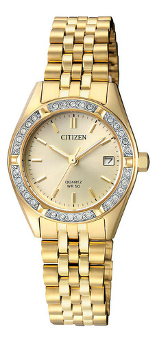 Reloj Citizen Mujer Eu6062-50p Analogo Quartz
