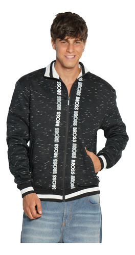 Campera Bross Estampado Blanco