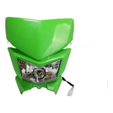 Faro De Mueca Modificado Motocross Verde D005 Para Kawasaki