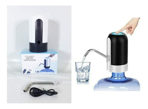 Bomba Dispenser Automático Recargable Para Bidon De Agua