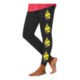 Leggins Z Para Mujer Con Estampado De Béisbol De Leopardo Co