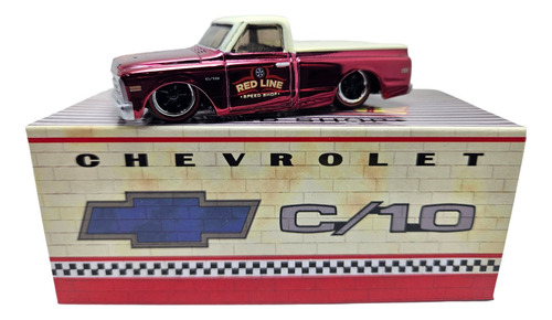 Hot Wheels Chevy C10 '69 Vermelha - Rlc 2022