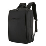 A Porta De Carregamento De Mochila Com Laptop Usb Grande E