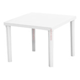 Mesa Cuadrada Plastico Reforzada 75x75cm