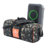 Case Bolsa Bag Camuflada Jbl Partybox 100 Espumada Premium