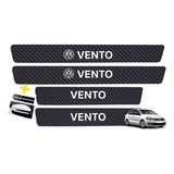 Sticker Vinil Estribos Automóvil Carbono 5d Vento Vw