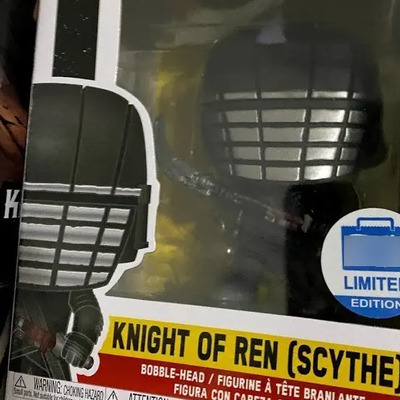 Funko Pop Knight Of Ren (scythe) Limited Edition