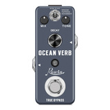 Pedal De Reverberación Digital Rowin Lef-3800 Ocean Verb Ped