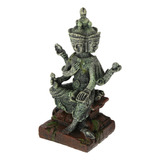 Estatua De Buda Para Acuario, Decoración De Pez, De Resina