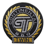 Parche Bordado Continental Gt 650 Twin Royal Enfield Moto