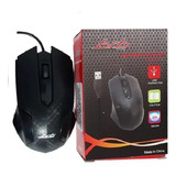 Mouse Optico Packx10!!  Usb Escritorio Oficina Home Negro 