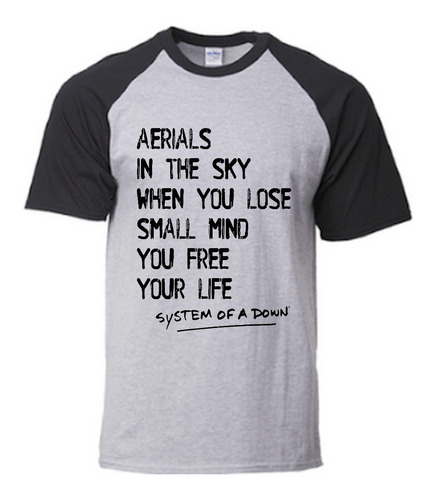 Camiseta System Of A Down Aerials Exclusiva Plus Size