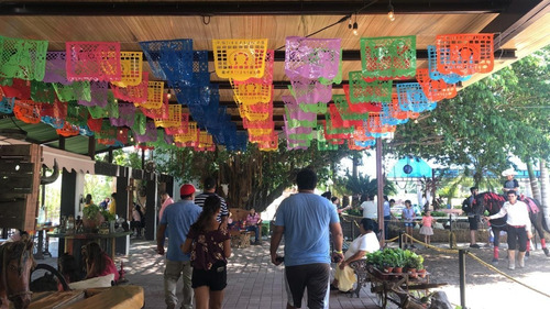 Decoración Papel Picado Boda Mexicana Color 70 Tiras