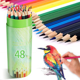 Lapices De 48 Colores De Profesionales Creativo Pintura Set 