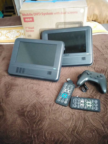 Mobile Dvd System With 7  Dual Screen