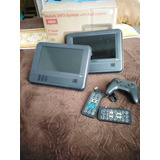 Mobile Dvd System With 7  Dual Screen