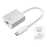 Cabo Adaptador Conversor Usb Tipo C Para Hdmi Macbook Mac 