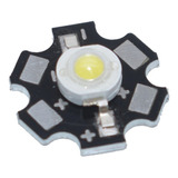 10 Piezas De Led Blanco 3w 3 Watts Con Disipador