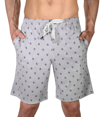 Original Penguin Bermuda Pijama Estampada Para Hombre