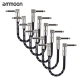 Ammoon 6- Paquete Cable Pedal De Instrumento Efecto Guitarra
